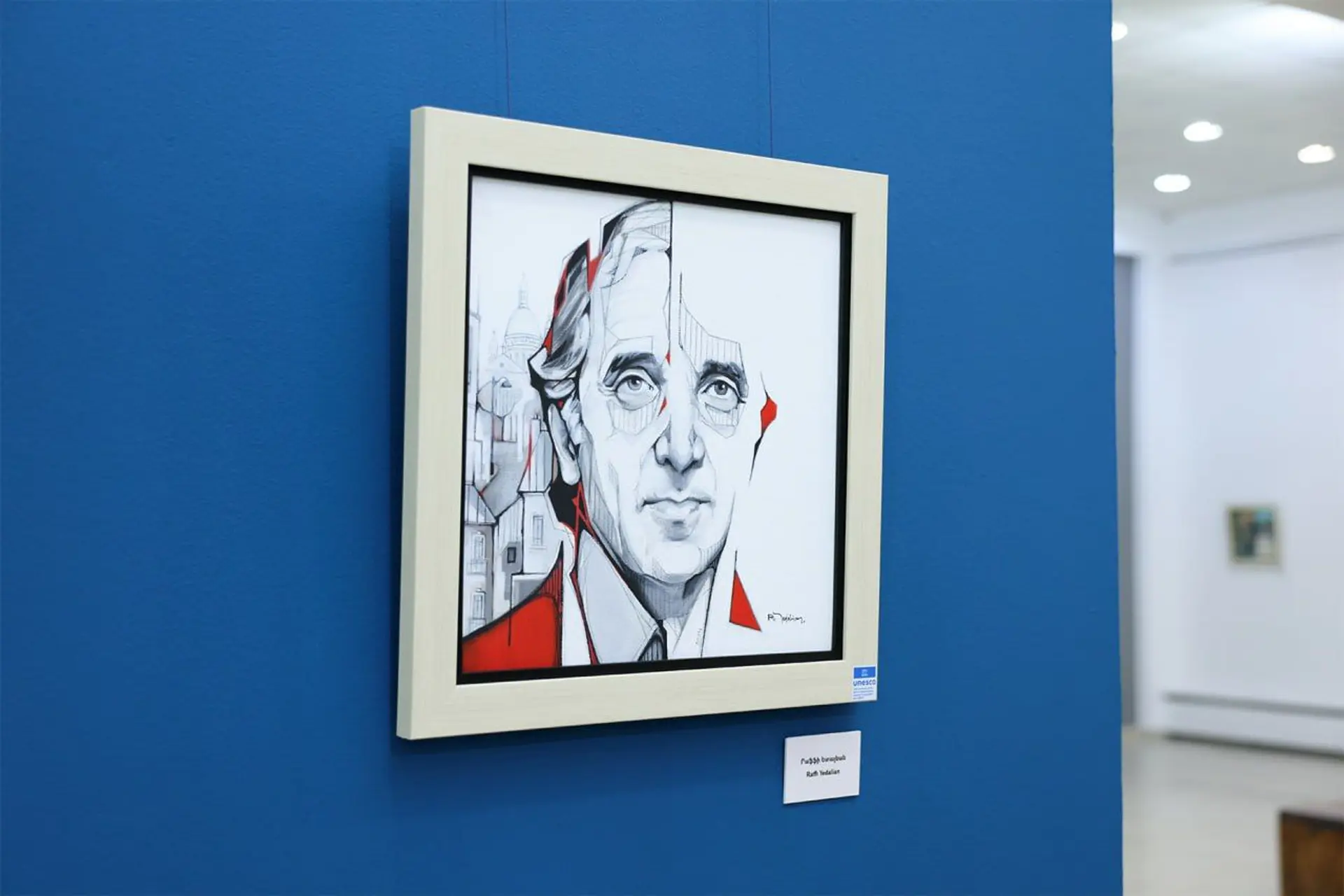 100 works of 100 Armenian artists dedicated to Charles Aznavour's song "La Bohème"