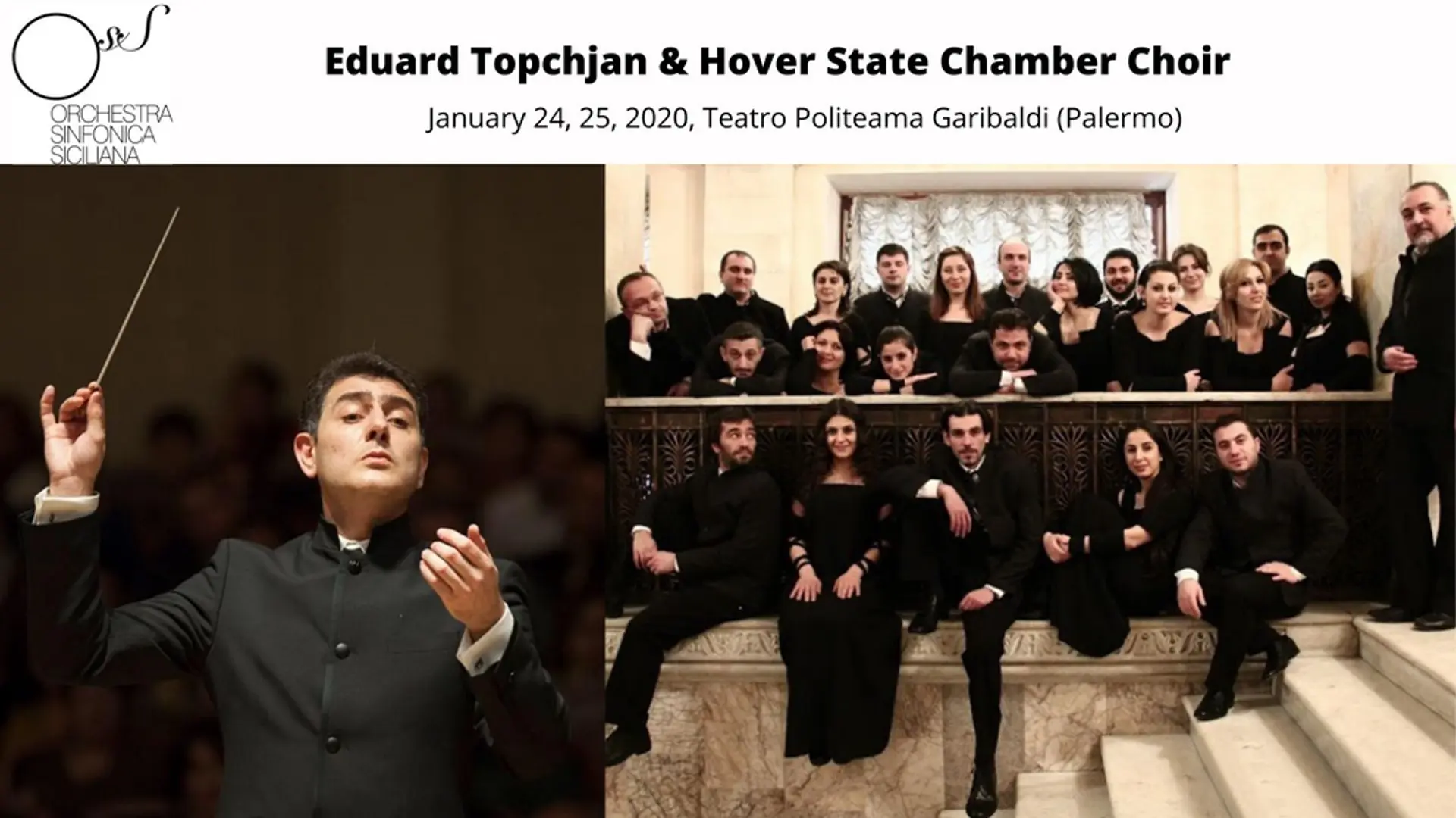 Eduard Topchjan and Hover Choir to perform in Sicily