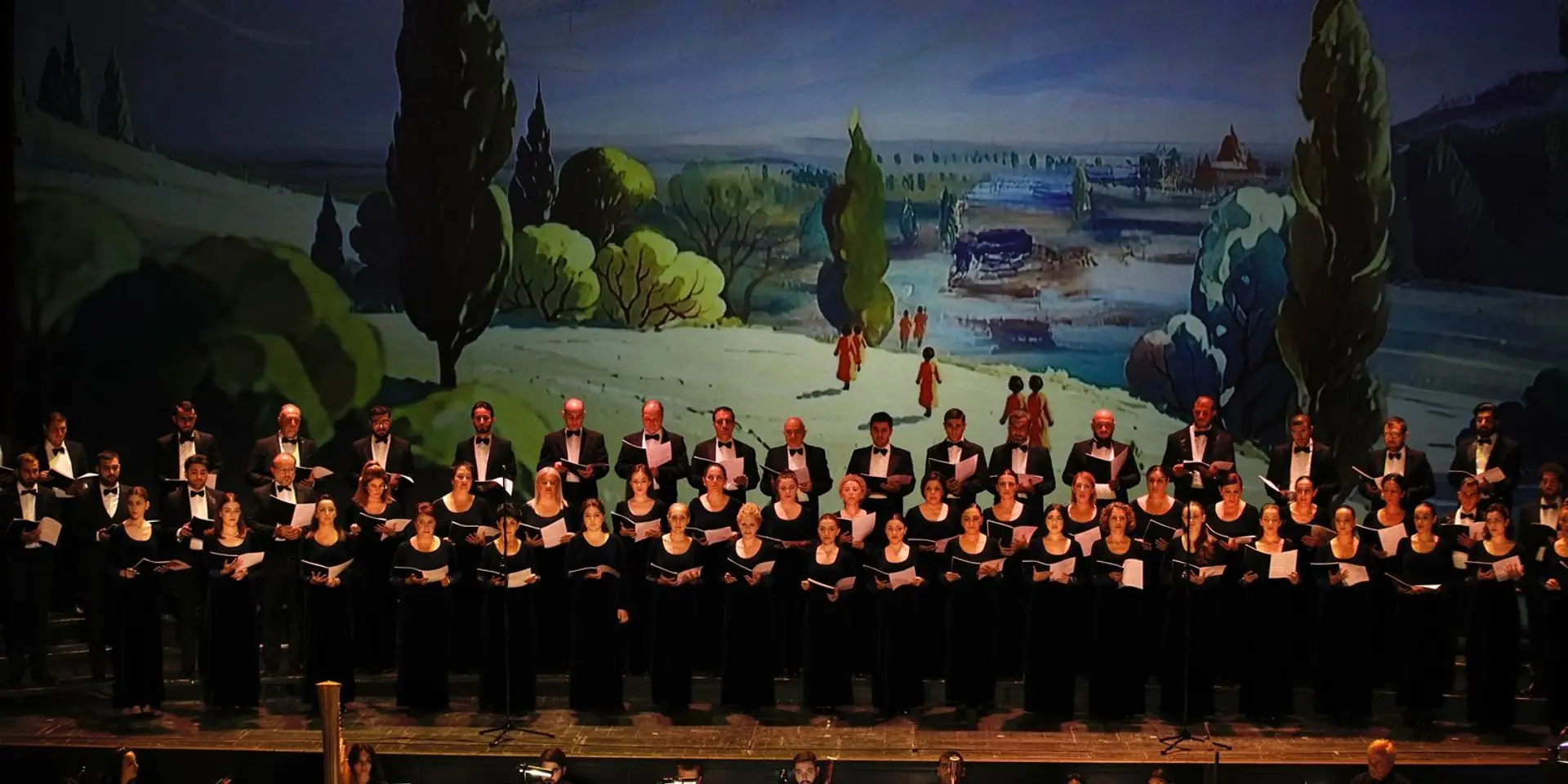Isahakyan 150. The premiere of "Abu Lala Mahar" oratorio took place in Opera Theater