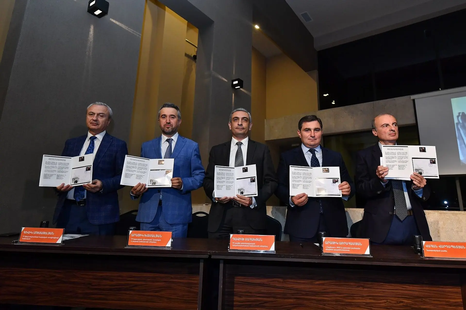 A postage stamp dedicated to Ohan Duryan is put into circulation