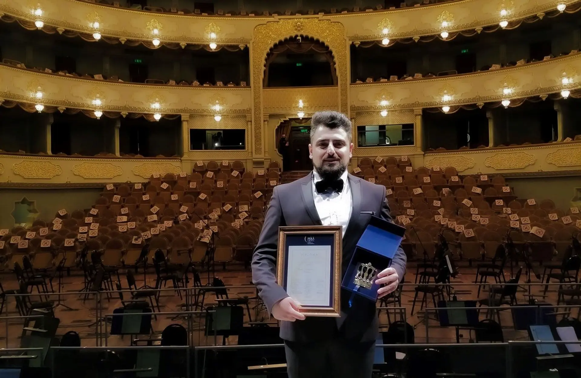 Բարիտոն Ակսել Դավեյանը՝ վրացական Opera Crown մրցույթի դափնեկիր