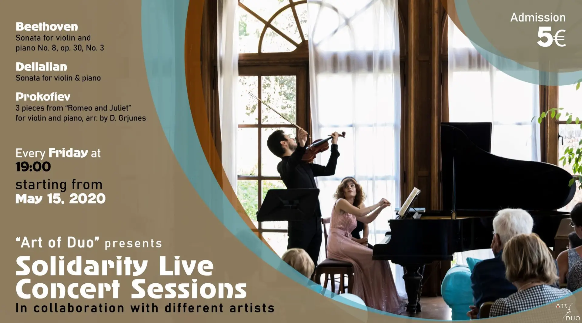 "Art Of Duo"-ն նախաձեռնել է երաժիշտներին աջակցելու առցանց համերգաշար