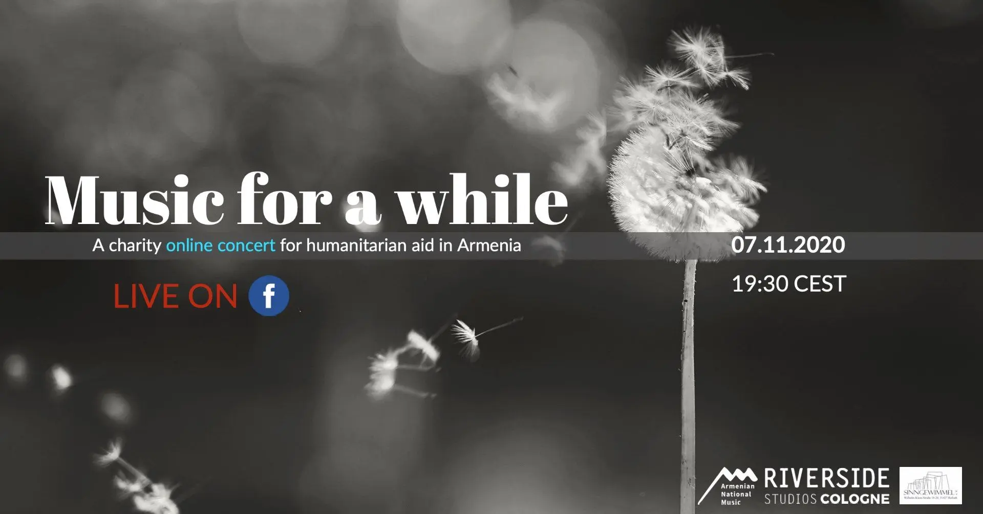 “Music for a while”։ online concert dedicated to Artsakh