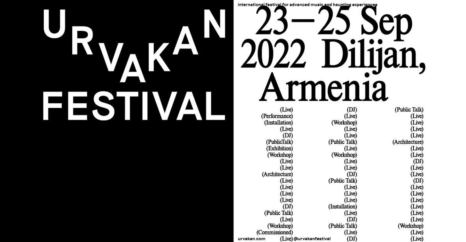 Urvakan festival to be held in Dilijan 