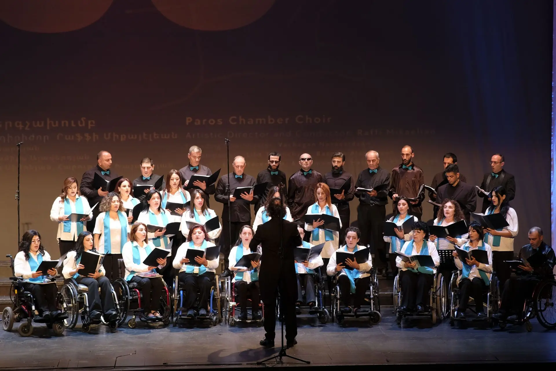 The anniversary concert of “Paros” Chamber Choir took place in Yerevan