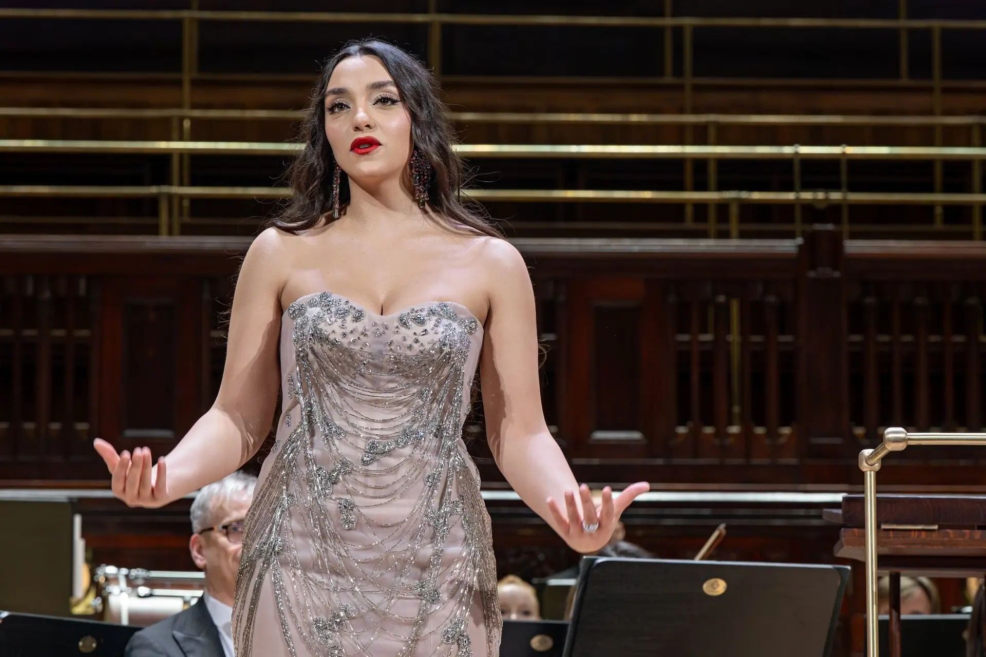 Armenian soprano Juliana Grigoryan performs with Prague Philharmonic