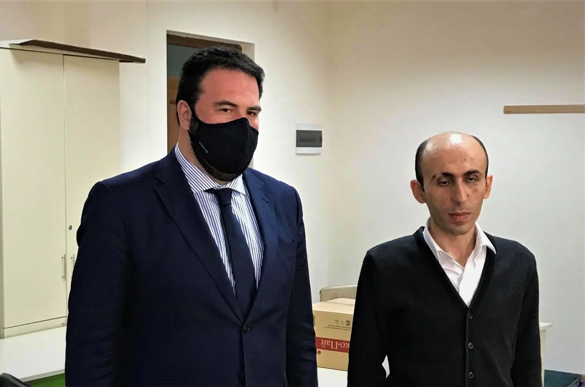 Artsakh Human Rights Ombudsman Received a Member of Parliament of Spain Jon Inarritu