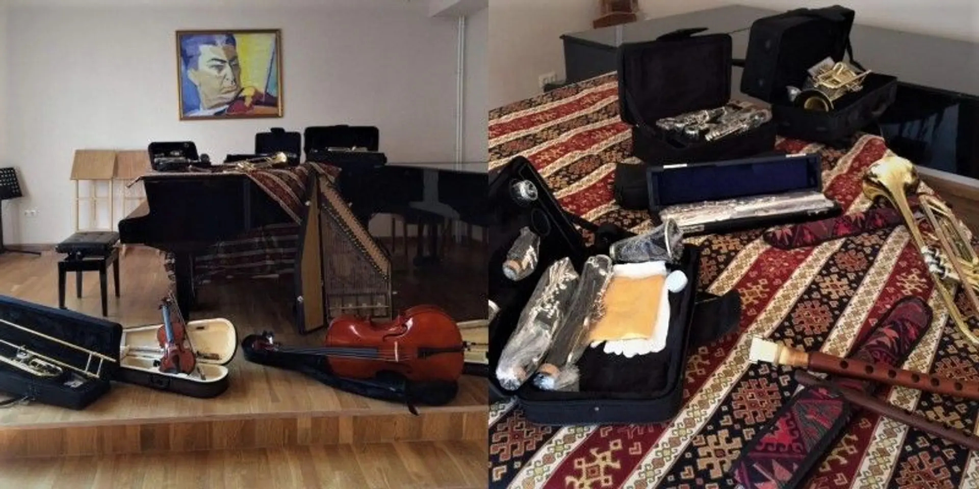 69 musical instruments were purchased for music and art schools in 2020 