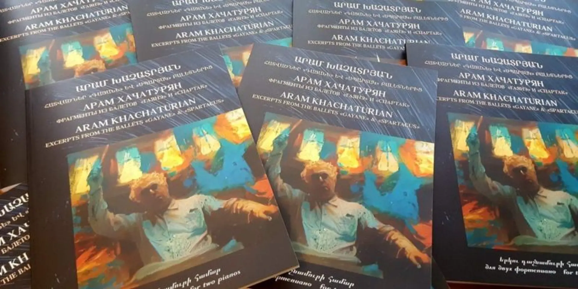 Scores of Aram Khachaturian's famous works are published in Yerevan