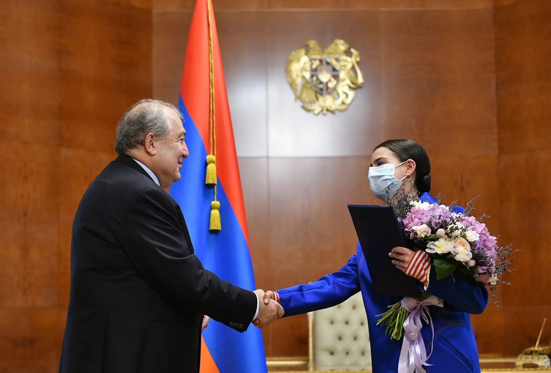Asmik Grigoryan awarded Movses Khorenatsi medal