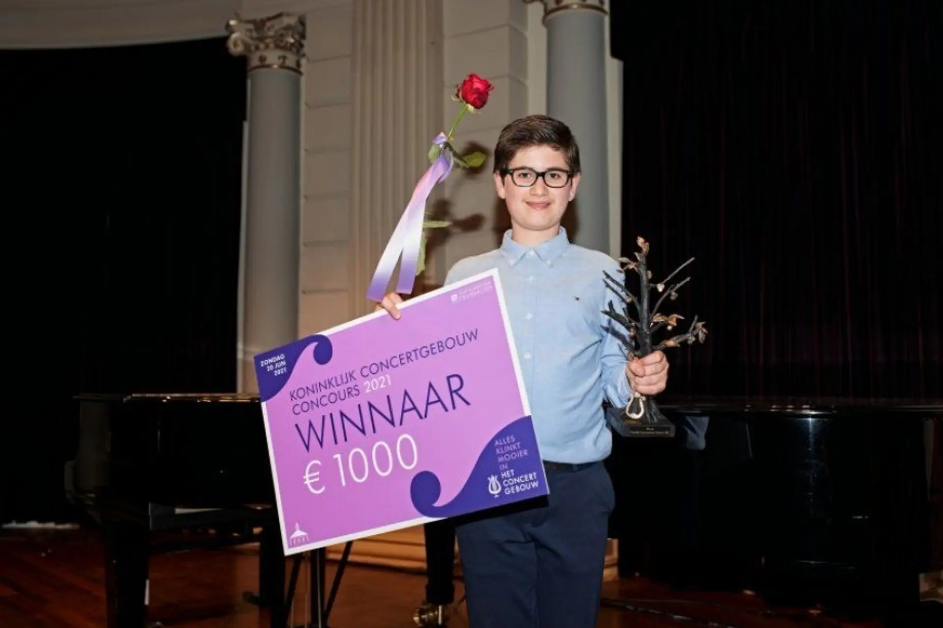 Adam Akopian wins Royal Concertgebouw Competition
