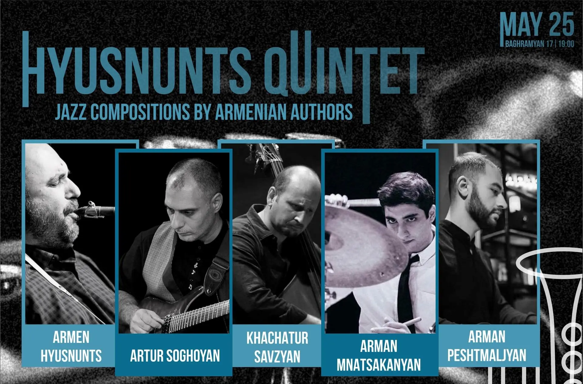 Armen Hyusnunts quintet aims to represent the music of Armenian composers