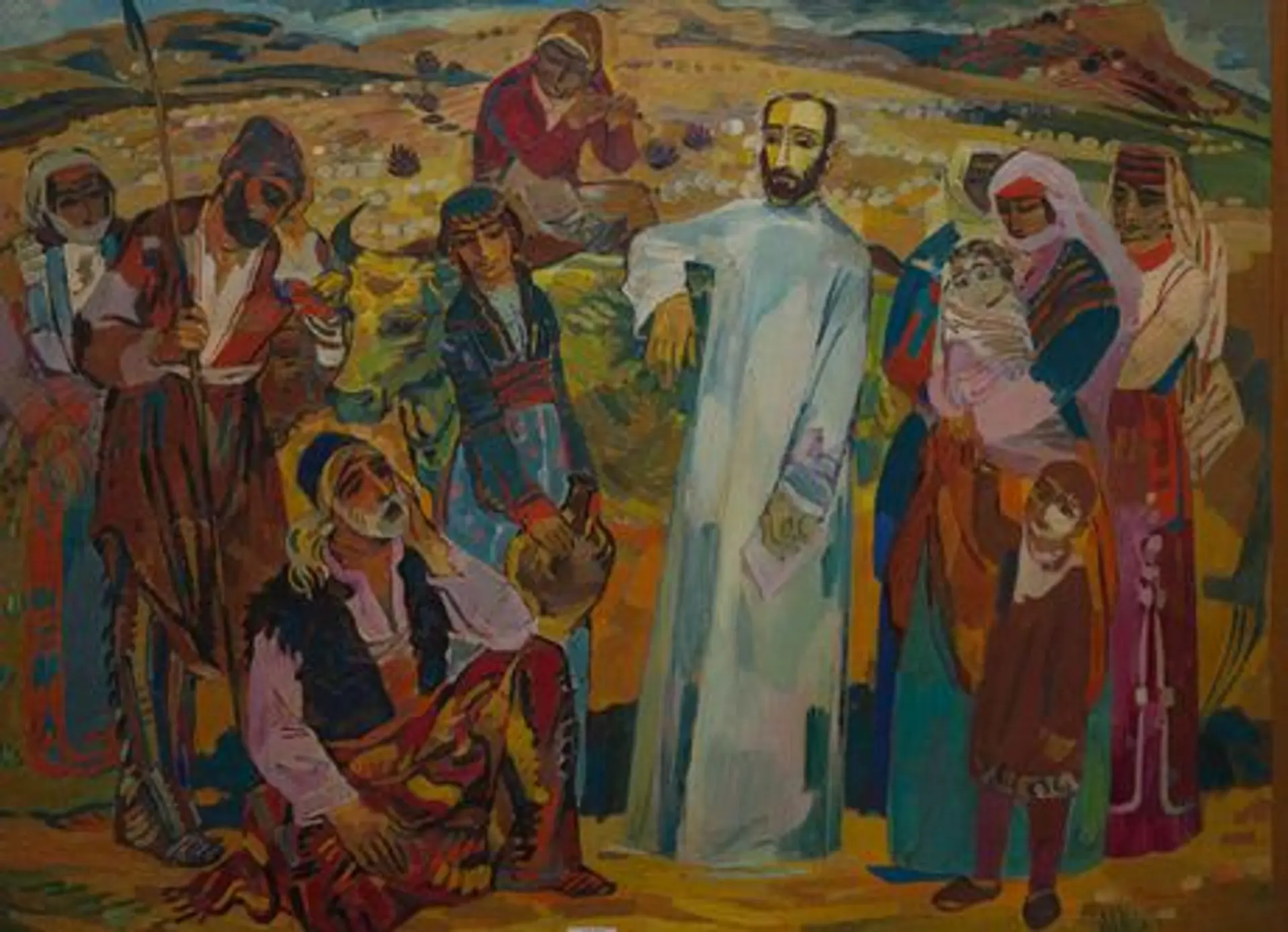 No villager will sing a threshing song while sitting at home: Komitas