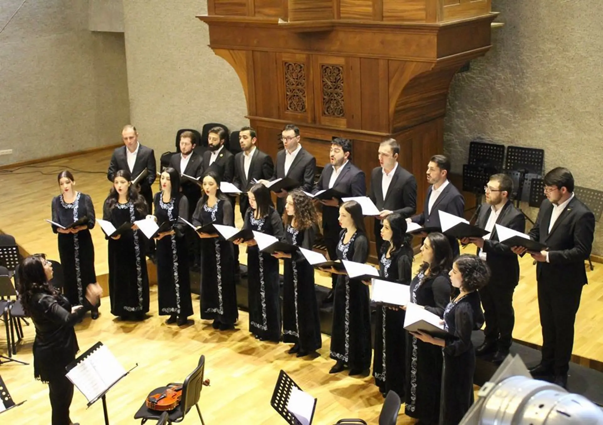 Reporting concert of Yerevan Komitas State Conservatory