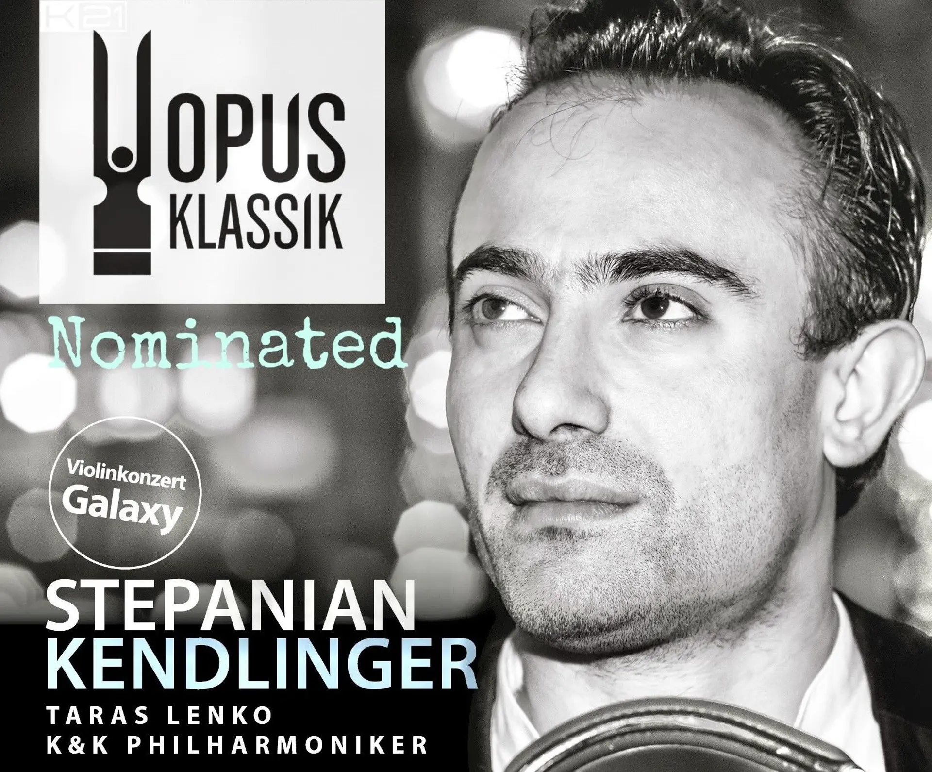 Violinist Robert Stepanyan's album is nominated for Opus Klassik Awards