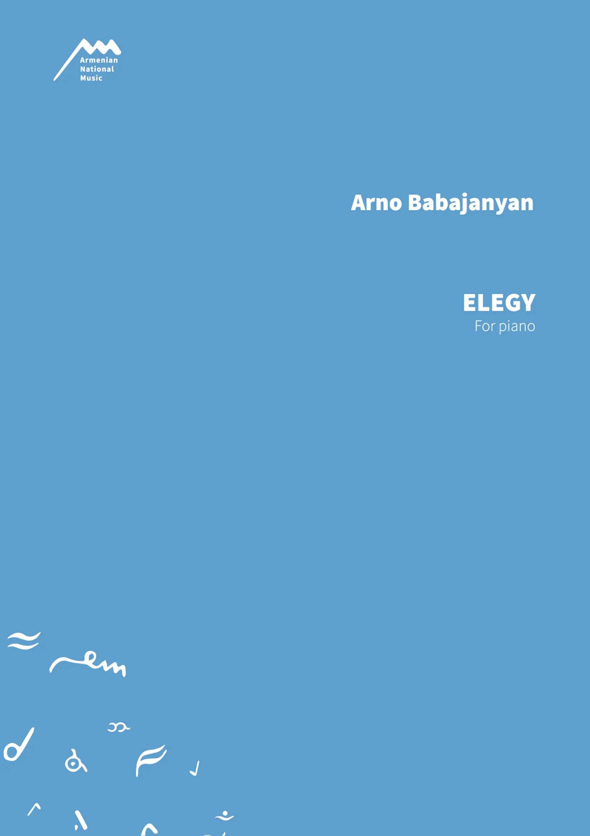 ELEGY - For Piano — Arno Babajanyan