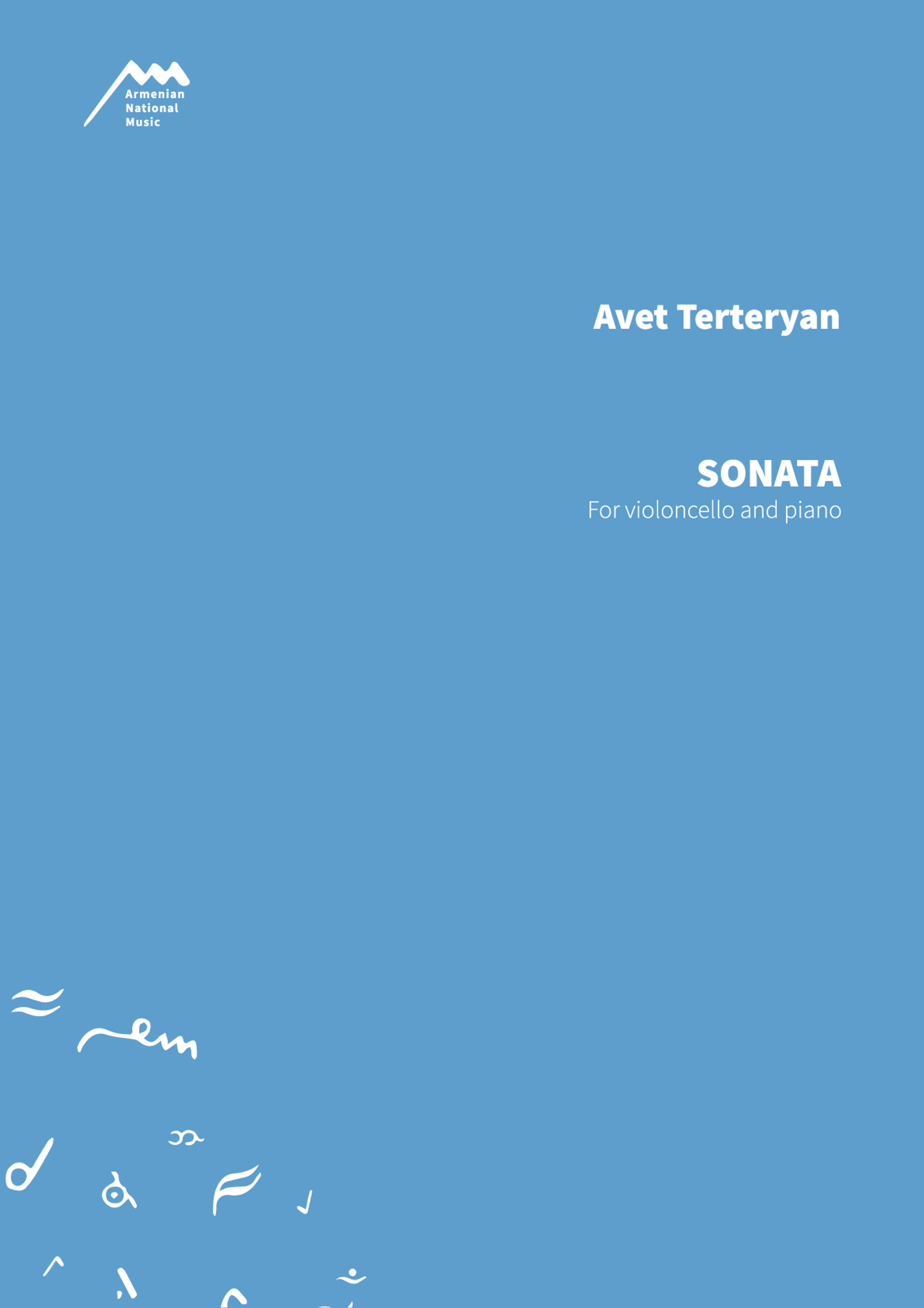 SONATA - For Violoncello and Piano — Avet Terteryan