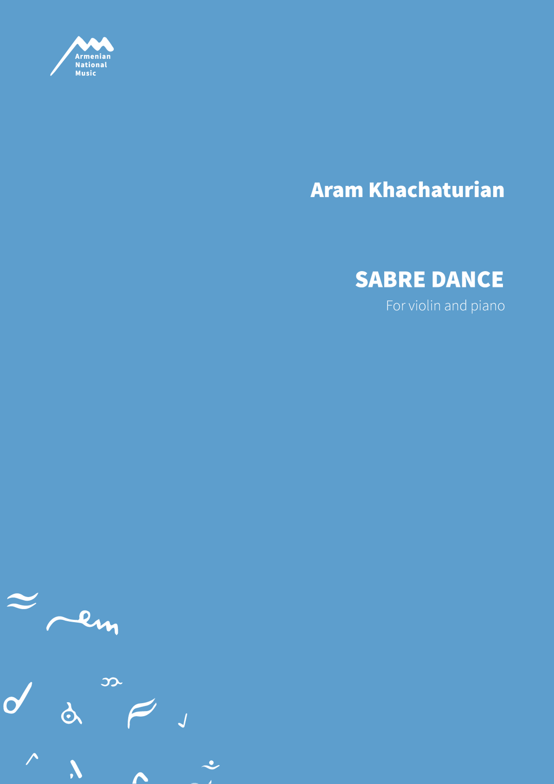 SABRE DANCE - For violin and piano — Aram Khachaturian