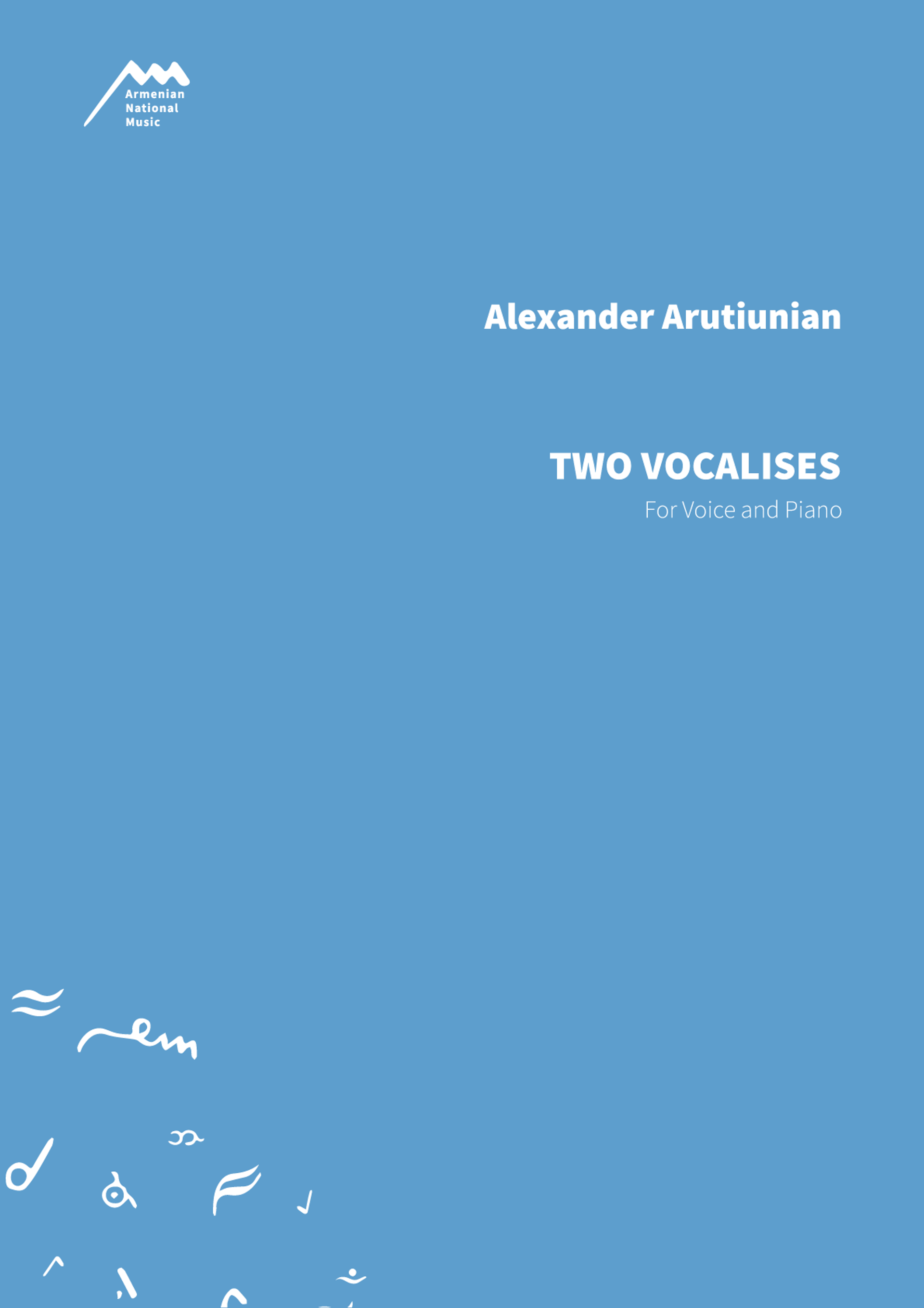 TWO VOCALISES — Alexander  Arutiunian